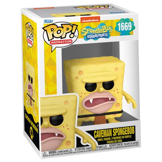Ajándék ötlet  Animations & Cartons Sponge Bob Caveman Spongebob #1669   figura