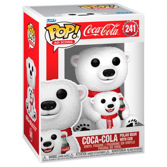 Ajándék ötlet  AdIcons Coca Cola Polar Bear with Cub #241   figura
