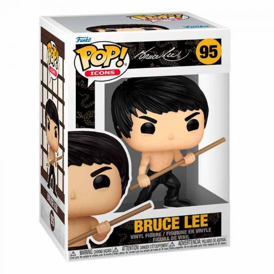 Ajándék ötlet  Icons Bruce Lee #95   figura