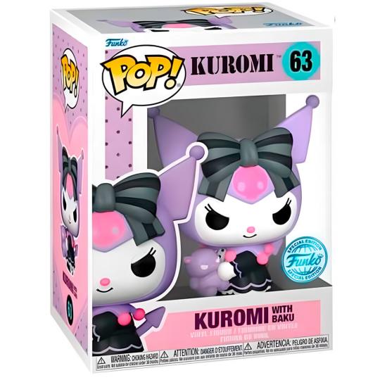 Ajándék ötlet  Animations & Cartons Sanrio Kuromi Exclusive #63   figura