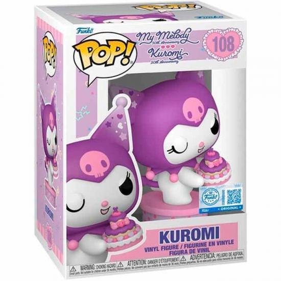 Ajándék ötlet  Animations & Cartons Kuromi with Cake Exclusive #108   figura