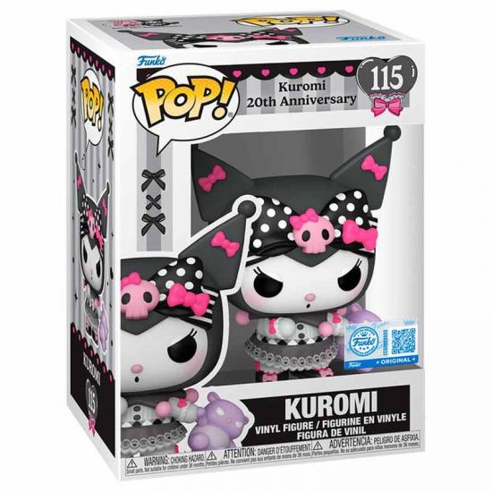 Ajándék ötlet  Animations & Cartons Kuromi 20th Anniversary Kuromi Exclusive #115   figura