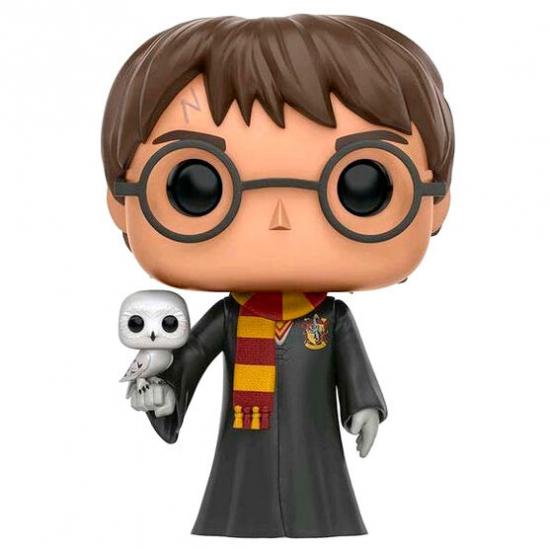 Ajándék ötlet  Movies  Harry Potter  Harry Hedwiggel   figura 