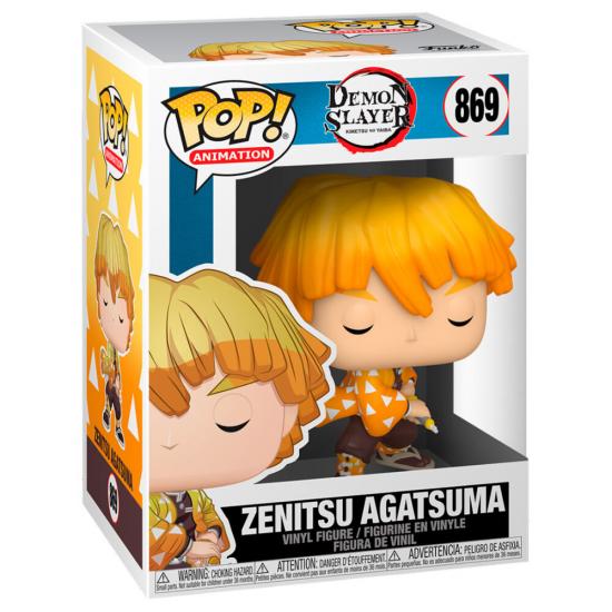 Ajándék ötlet   Animation Demon Slayer Zenitsu Agatsuma  figura 