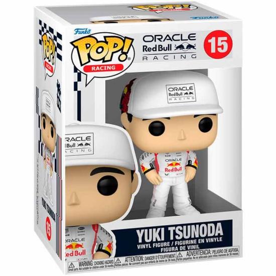 Ajándék ötlet  Sports Racing Oracle Red Bull Yuki Tsunoda #15   figura