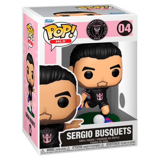 Ajándék ötlet  Sport Football Inter Miami Sergio Busquets #04   figura