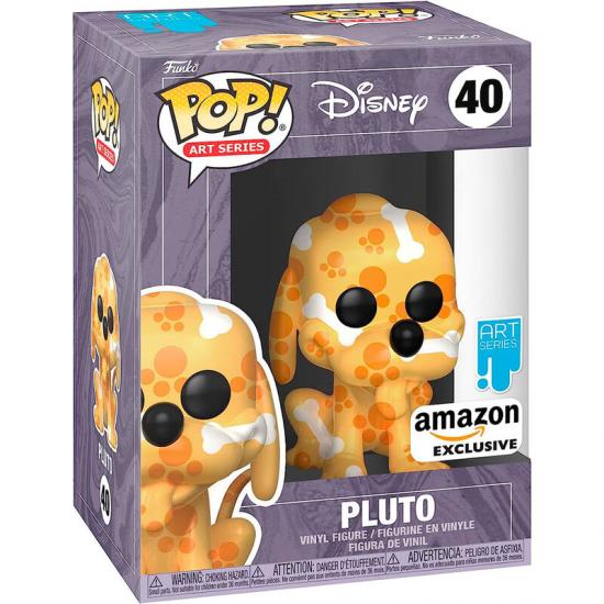 Ajándék ötlet  Disney Pluto Artist + Case Exclusive #40   figura