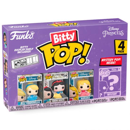 Ajándék ötlet  Bitty ! Disney Princess Cinderella 4dbos figura szett