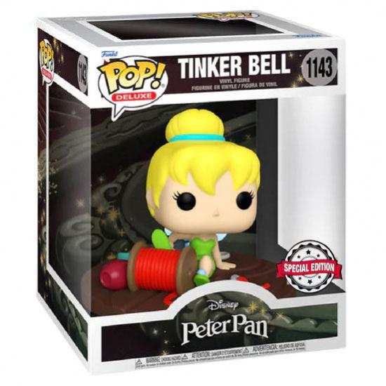 Ajándék ötlet  Disney Peter Pan  Pán Péter  Tinker Bell on Spool Exclusive #1143  15cm figura