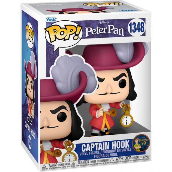 Ajándék ötlet  Disney Peter Pan  Pán Péter  70th Anniversary Captain Hook #1348   figura