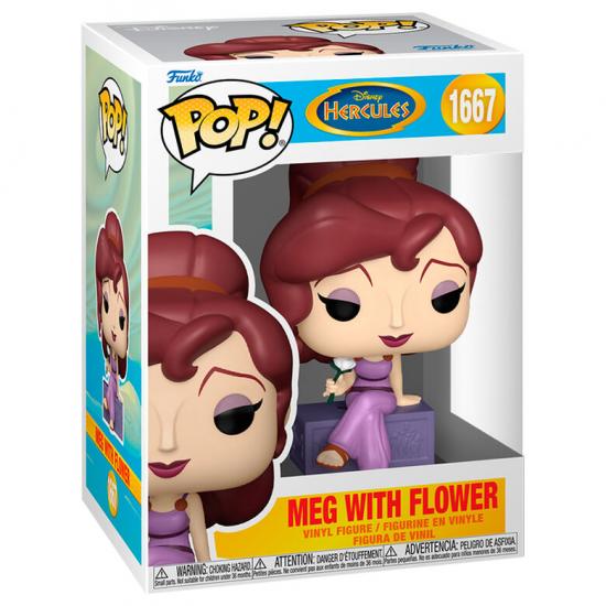 Ajándék ötlet  Disney Hercules Meg with Flower #1667   figura