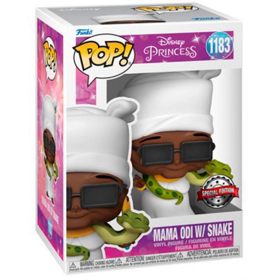 Ajándék ötlet  Disney Princess and the Frog Mama Odi Snake Exclusive #1183   figura