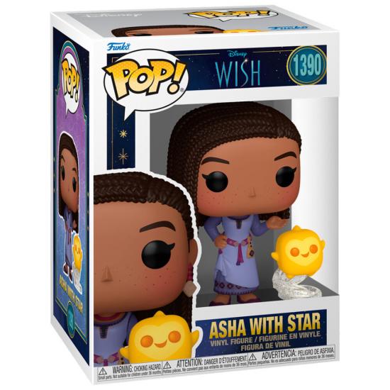 Ajándék ötlet  figura Disney Wish Asha with Star #1390   figura