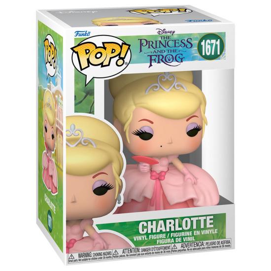 Ajándék ötlet  Disney The Princess and the Frog A hercegnő és a béka  Charlotte #1671   figura