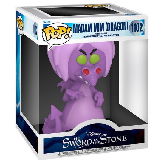 Ajándék ötlet  Disney The Sword in the Stone Mim as Dragon  #1102  15cm figura