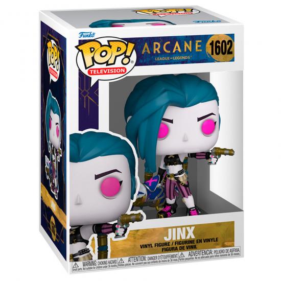 Ajándék ötlet  Television League of Legends Arcane Jinx #1602   figura