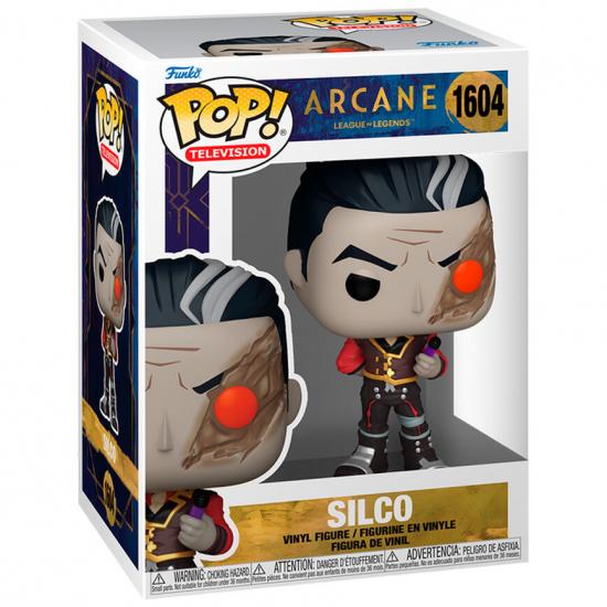 Ajándék ötlet  Television League of Legends Arcane Silco #1604   figura