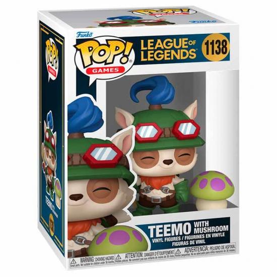 Ajándék ötlet  Games League of Legends Teemo with Mushroom #1138   figura