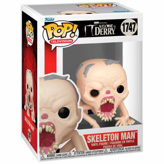 Ajándék ötlet  Television IT  Welcome To Derry Skeleton Man 1747   figura