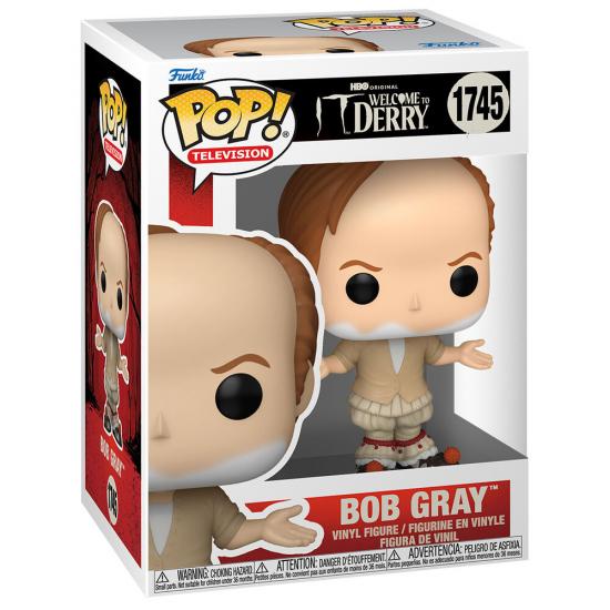 Ajándék ötlet  Television IT Welcome To Derry Bob Gray #1745   figura