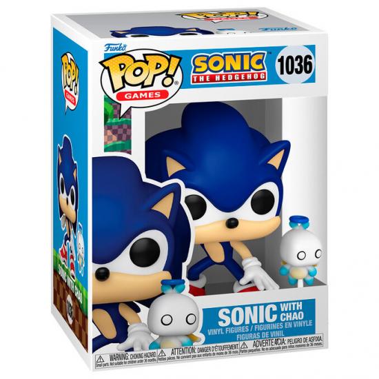 Ajándék ötlet   Video & Games Sonic The Hedgehog Sonic with Chao #1036   figura