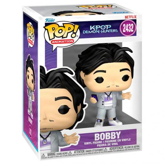 Ajándék ötlet  Animations & Cartons Kpop Demon Hunters Bobby #2432   figura