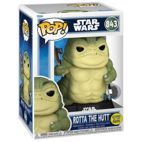 Ajándék ötlet  Star Wars: The Mandalorian & Grogu  Rotta the Hutt #843   figura