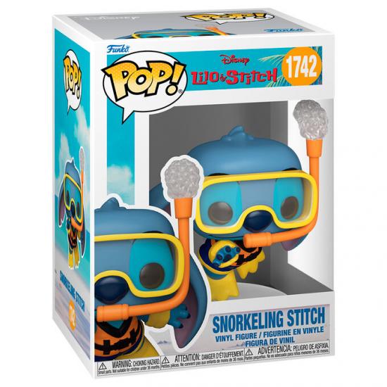 Ajándék ötlet  Disney Lilo & Stitch Snorkeling Stitch #1742   figura