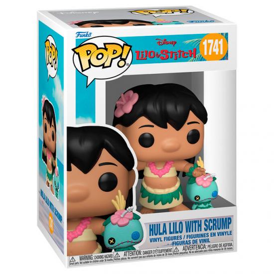 Ajándék ötlet  Disney Lilo & Stitch Hula Lilo with Scrump #1741   figura