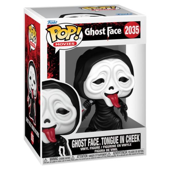 Ajándék ötlet  Movies Ghost Face  Ghost Face Tongue in Cheek #2035   figura