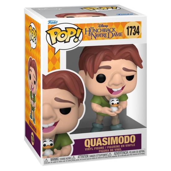 Ajándék ötlet  Disney the Hunchback of Notre Dame Quasimodo with Bird #1734   figura