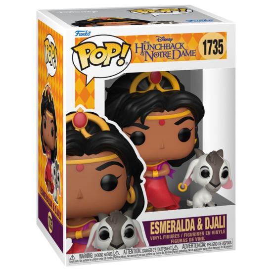 Ajándék ötlet  Disney the Hunchback of Notre Dame Esmeralda & Djali #1735   figura