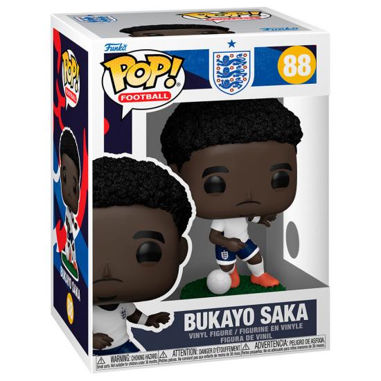 Ajándék ötlet  Football England Bukayo Saka #88   figura