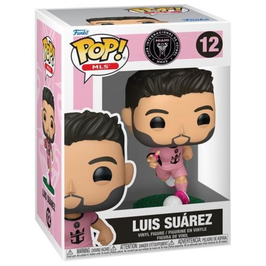 Ajándék ötlet  Football Inter Miami Luis Suarez #12   figura