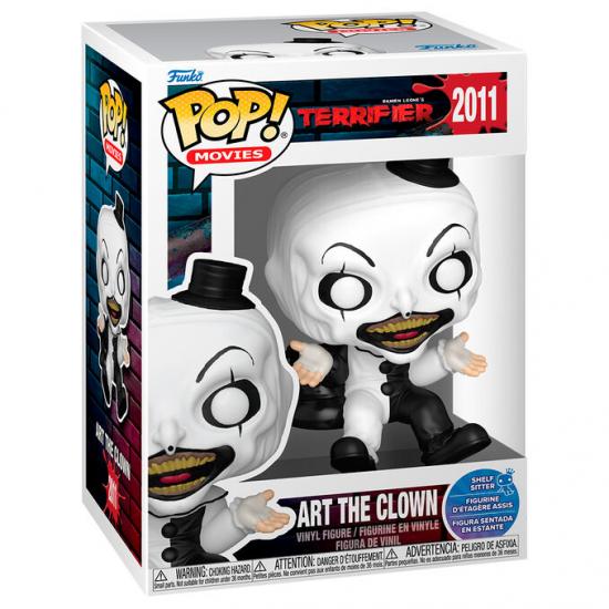 Ajándék ötlet  Movies TerrifierArt the Clown Shelf Sitter #2011   figura