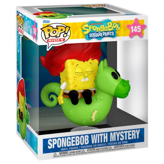 Ajándék ötlet  Rides Deluxe SpongeBob SquarePants Spongebob with Mystery #145  15 cm figura
