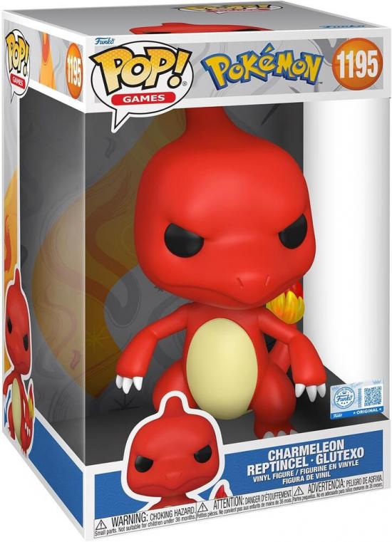 Ajándék ötlet  Video & Games Jumbo Pokemon Charmeleon #1195 25cm  figura