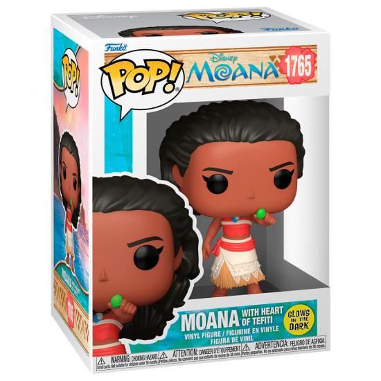 Ajándék ötlet  Disney Vaiana Moana 3 Moana with Heart of Tefiti #1765   figura