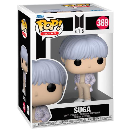 Ajándék ötlet  Music & Rocks BTS Suga #369   figura