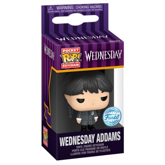 Ajándék ötlet  Pocket ! kulcstartó Wednesday  Wednesday