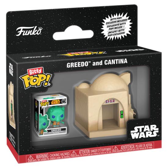 Ajándék ötlet  Bitty ! figura Town Star Wars Greedo and Cantina
