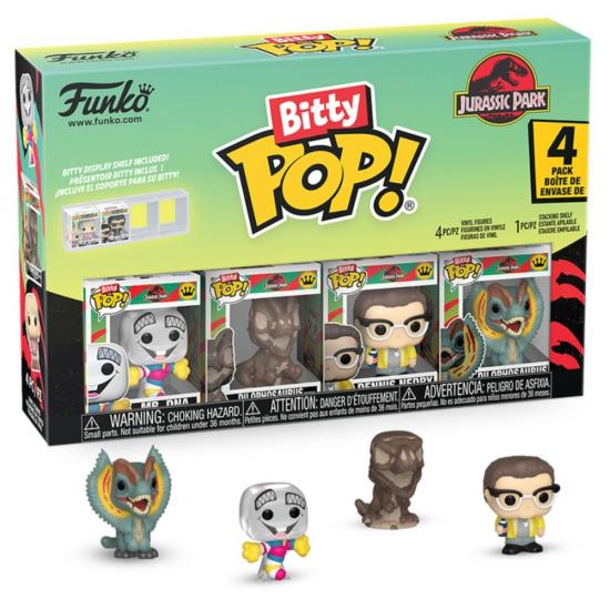 Ajándék ötlet  Bitty ! Jurassic Park Mr. DNA 4dbos szett