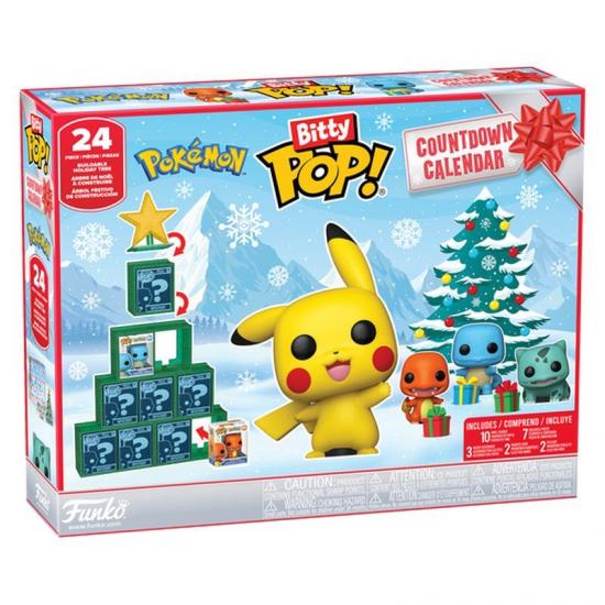 Ajándék ötlet  Bitty Pop Advent kalendárium Pokemon