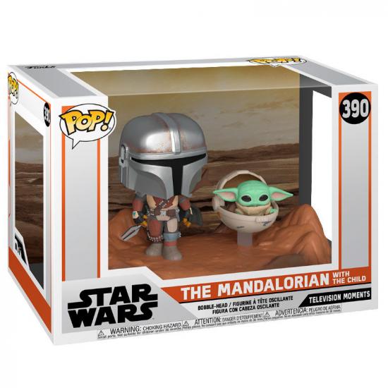 Ajándék ötlet  Moment Mandalorian  Mandalorian & Child   figura