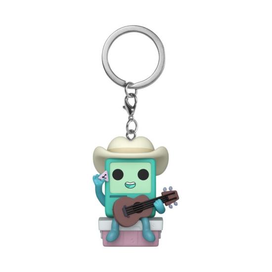 Ajándék ötlet  Pocket ! kulcstartó Adventure Time Cowboy BMO with guitar