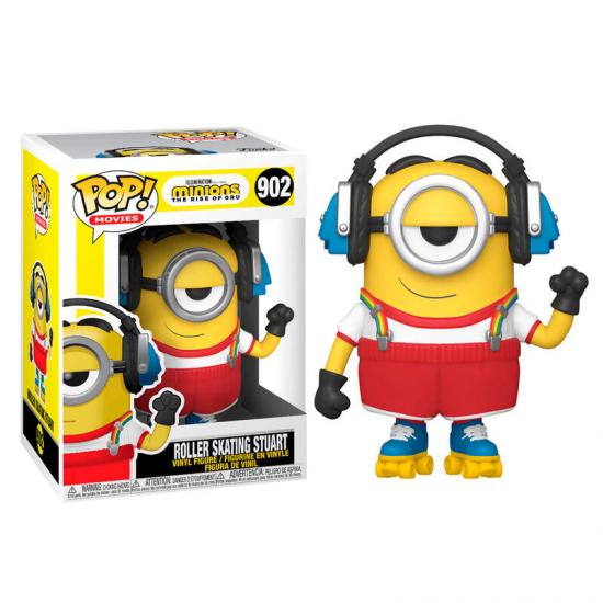 Ajándék ötlet  Minions 2  Roller Skating Stuart  Figura 