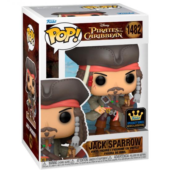 Ajándék ötlet  Movies Pirates of the Caribbean Jack Sparrow Exclusive #1482   figura