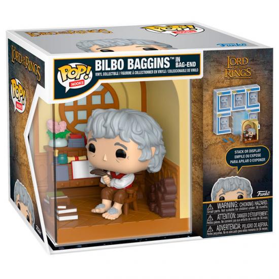 Ajándék ötlet  Nooks The Lord Of The Rings Bilbo Baggins in BagEnd  figura