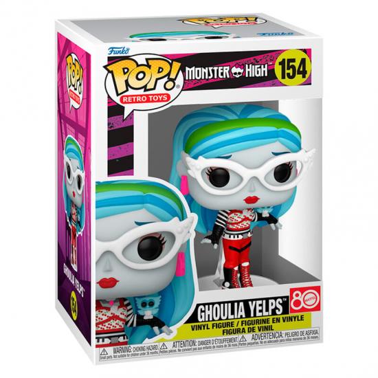 Ajándék ötlet  Retro Monster High Ghoulia Yelps #154   figura