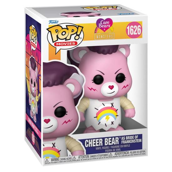 Ajándék ötlet  Movies Care Bears x Monsters Cheer Bear as Bride of Frankenstein #1626   figura